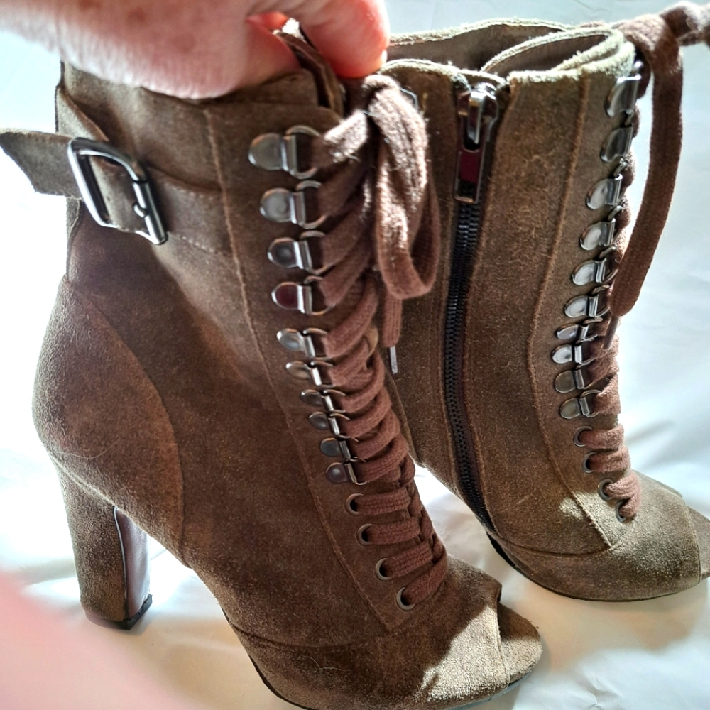 Sam Edelman Peeptoe Booties